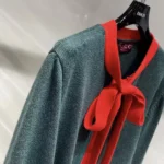 Gucci Women Knit Wool Cashmere Cardigan with Web 864967XKFGP
