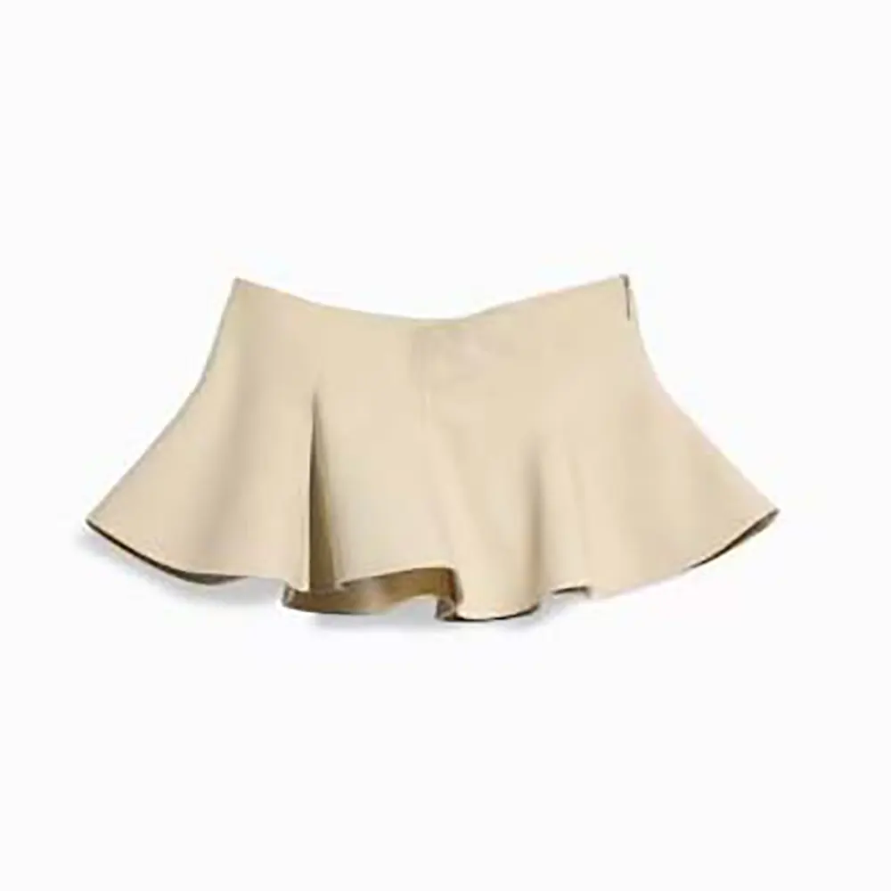 Gucci Women Silk Poplin Flounced Skirt 875617ZAUW2 (1) Gucci Women Silk Poplin Flounced Skirt 875617ZAUW2