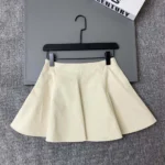 Gucci Women Silk Poplin Flounced Skirt 875617ZAUW2