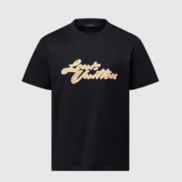Louis Vuitton LV Men Embroidered Signature T-Shirt 1AHW92