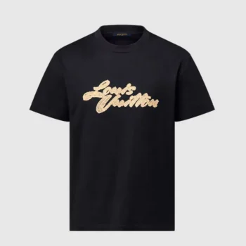 Louis Vuitton LV Men Embroidered Signature T-Shirt 1AHW92