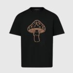 Louis Vuitton LV Men Short-Sleeved Intarsia Crewneck-Black 1AJBUX