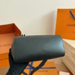 Louis Vuitton LV Unisex Pulse Messenger Monogram Eclipse Reverse Coated Canvas M12681