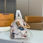 Louis Vuitton LV Unisex Speedy 30 Soft Coated Canvas M29377