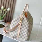 Louis Vuitton LV Unisex Speedy Bandoulière 35 in Luminous Damier Azur Canvas