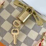 Louis Vuitton LV Unisex Speedy Bandoulière 35 in Luminous Damier Azur Canvas
