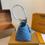 Louis Vuitton Women All In BB-Blue Denim M28107