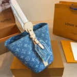 Louis Vuitton Women All In BB-Blue Denim M28107