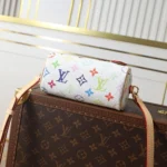 Louis Vuitton Women LV x TM Nano Speedy-White M13391