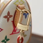 Louis Vuitton Women LV x TM Nano Speedy-White M13391