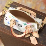 Louis Vuitton Women LV x TM Nano Speedy-White M13391