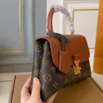 Louis Vuitton Women Madeleine BB Monogram Cognac Brown Coated Canvas M28288