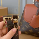 Louis Vuitton Women Madeleine BB Monogram Cognac Brown Coated Canvas M28288