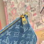 Louis Vuitton Women Pochette Accessoire Cargo-Blue Denim M27602