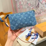 Louis Vuitton Women Pochette Accessoire Cargo-Blue Denim M27602