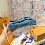 Louis Vuitton Women Pochette Accessoire Cargo-Blue Denim M27602
