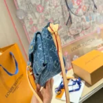 Louis Vuitton Women Pochette Accessoire Cargo-Blue Denim M27602