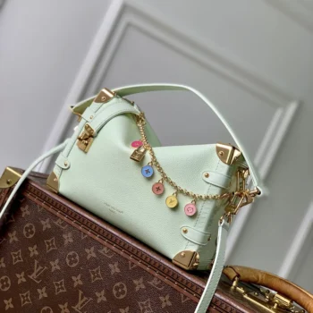Louis Vuitton Women Side Trunk MM-Jade Green M27449