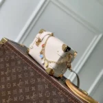 Louis Vuitton Women Side Trunk PM-Chalk M27438