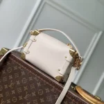 Louis Vuitton Women Side Trunk PM-Chalk M27438