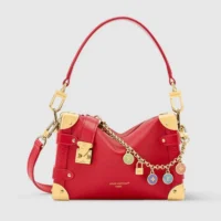 Louis Vuitton Women Side Trunk PM-Sari Red M28333