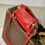 Louis Vuitton Women Side Trunk PM-Sari Red M28333