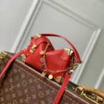 Louis Vuitton Women Side Trunk PM-Sari Red M28333