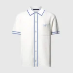 Louis Vuitton Women Waffle Signature Short-Sleeved Shirt 1AK6WY
