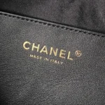 Chanel Women 25K Chain Hobo Tote Bag Gold-Tone Metal - Image 10