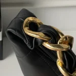 Chanel Women 25K Chain Hobo Tote Bag Gold-Tone Metal - Image 7
