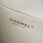 Chanel Women 25K Chain Hobo Tote Bag Gold-Tone Metal - Image 18