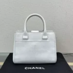 Chanel Women Grained Calfskin Mini Neo Executive Tote-White