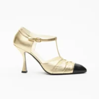 Chanel Women Mary Janes Laminated Lambskin & Lambskin G47308