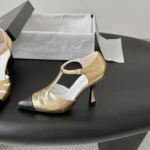 Chanel Women Mary Janes Laminated Lambskin & Lambskin G47308