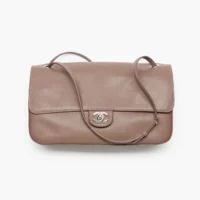 Chanel Women Maxi Flapbag Grained Calfskin & Silver-Tone Metal AS6231B24008