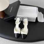Chanel Women Slingbacks Lambskin & Patent Calfskin G47469B24964 - Image 2