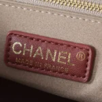 Chanel Women Small Shopping Bag Calfskin & Gold-Tone Metal AS6243