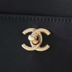 Chanel Women Small Shopping Bag Calfskin & Gold-Tone Metal AS6243 - Image 16