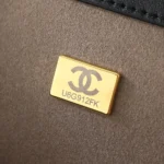 Chanel Women Small Shopping Bag Calfskin & Gold-Tone Metal AS6243
