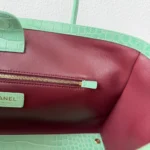 Chanel Women Small Shopping Bag Crocodile Embossed Calfskin AS6243B24144