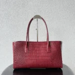 Chanel Women Small Shopping Bag Crocodile Embossed Calfskin AS6243B24144