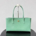 Chanel Women Small Shopping Bag Crocodile Embossed Calfskin AS6243B24144