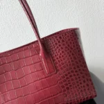 Chanel Women Small Shopping Bag Crocodile Embossed Calfskin AS6243B24144 - Image 22