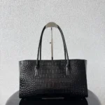Chanel Women Small Shopping Bag Crocodile Embossed Calfskin AS6243B24144