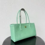 Chanel Women Small Shopping Bag Crocodile Embossed Calfskin AS6243B24144