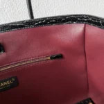 Chanel Women Small Shopping Bag Crocodile Embossed Calfskin AS6243B24144