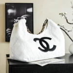 Chanel Women Small Shopping Bag Denim Calfskin & Gold-Tone Metal AS6191