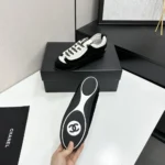 Chanel Women Sneakers Velvet Calfskin & Mixed Fibers G47413B25249