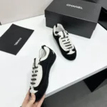 Chanel Women Sneakers Velvet Calfskin & Mixed Fibers G47413B25249