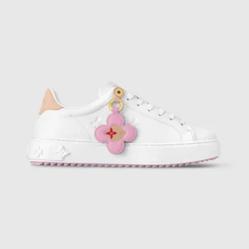 Louis Vuitton Women Time Out Sneaker with Plain Calf Leather-1AGUWY